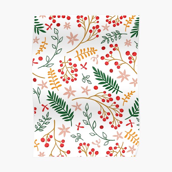 &ldquo;Merry Christmas aesthetic wallpaper&rdquo; Poster for Sale by