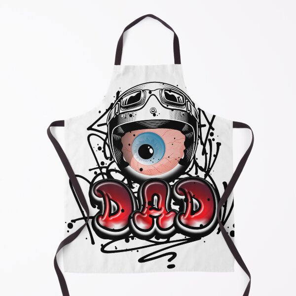 Item preview, Dad Monster Eye Graffiti Street Art designed and sold by NobuCollections.
