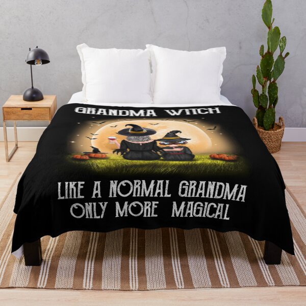 Item preview, Grandma Witch Like A Normal Grandma Only More Magical halloween funny cute retro magic cool designed and sold by elizabethdawnn.