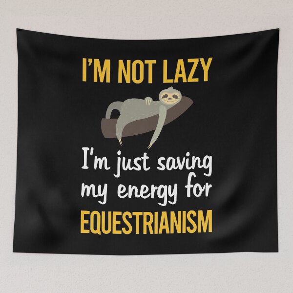 Item preview, Saving Energy Equestrianism Horse Horseback Riding designed and sold by RogersFried.