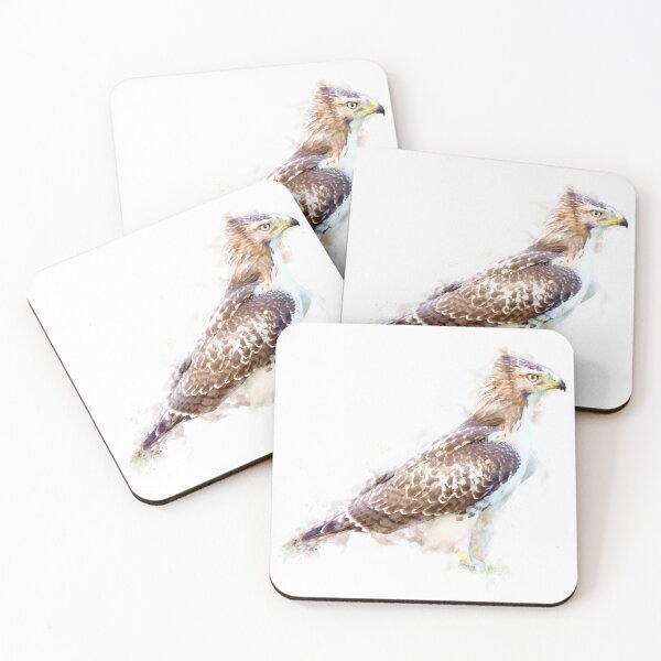 Item preview, Red-Tailed Hawk Watercolour Artwork designed and sold by Typeglyphs.