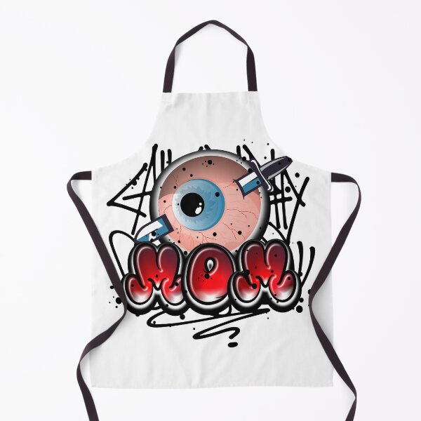 Item preview, Mom Monster Eye Graffiti Street Art designed and sold by NobuCollections.