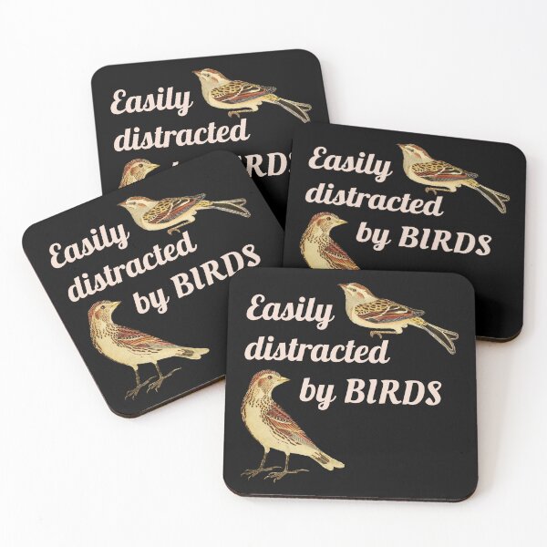 Item preview, Easily distracted by birds, ornithology designed and sold by TalesOfScience.