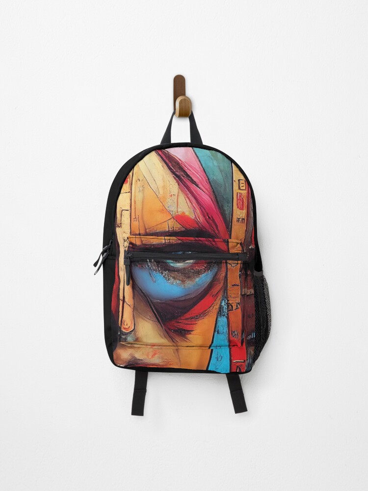 Thumbnail 1 of 3, Backpack, Dystopia designed and sold by ThinkFunDesign.