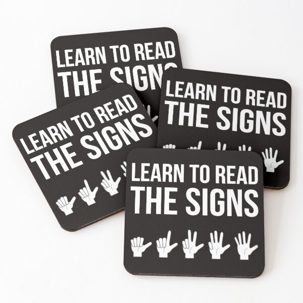 Item preview, Read the signs designed and sold by Slogans4u.