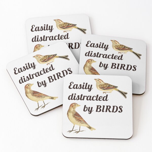 Item preview, Easily distracted by birds, ornithology designed and sold by TalesOfScience.