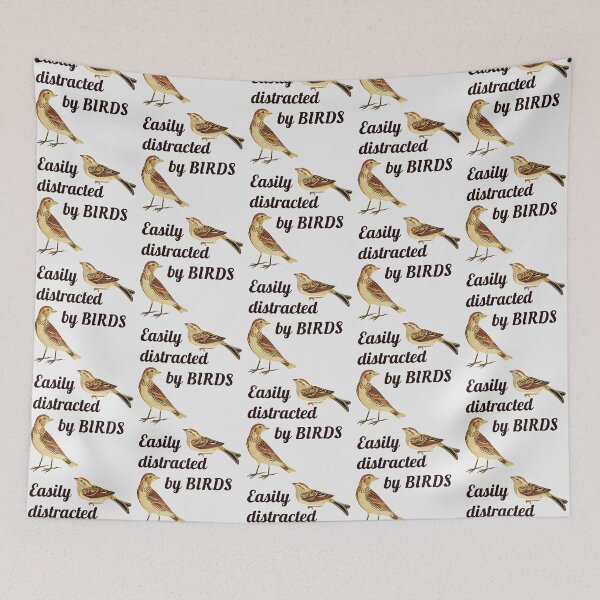 Item preview, Easily distracted by birds, ornithology designed and sold by TalesOfScience.