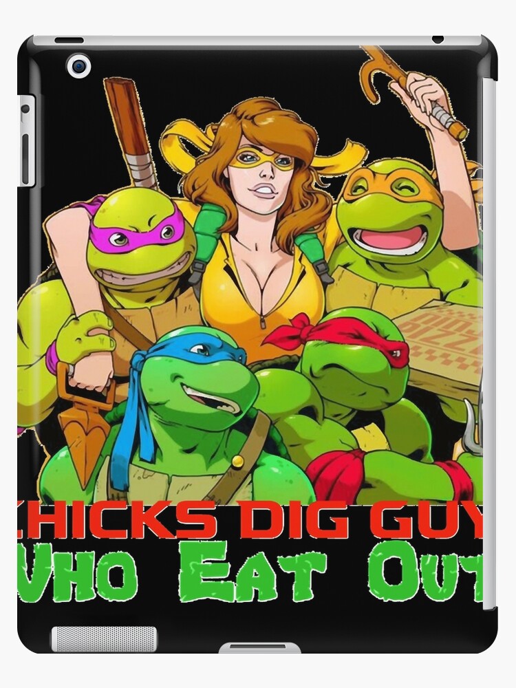 Teenage Mutant Ninja Turtles and Pizza girls like guys that eat