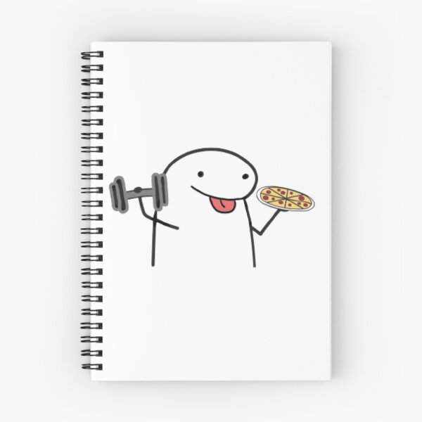 Item preview, Flork -gym and pizza lover designed and sold by nadeesha55.