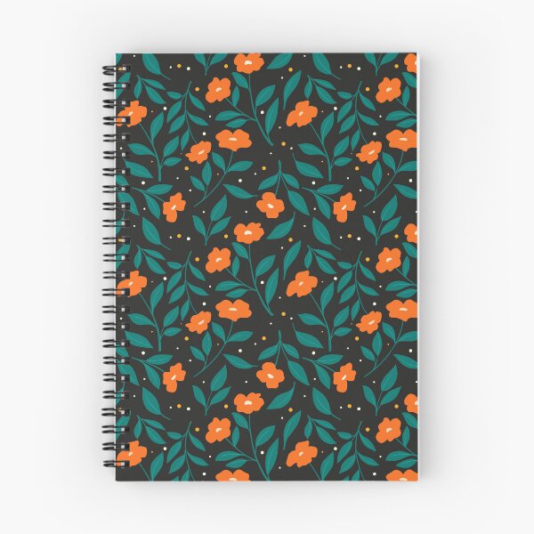 Item preview, Orange and Green Florals designed and sold by giulianegro.