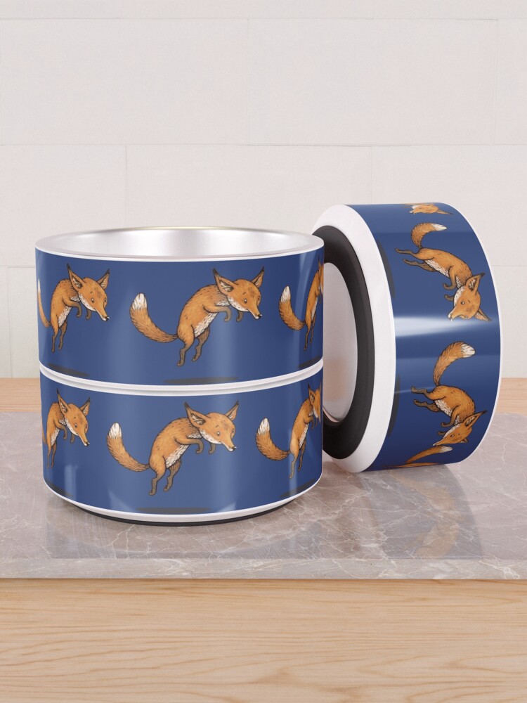 Alternate view of Winter fox Pet Bowl