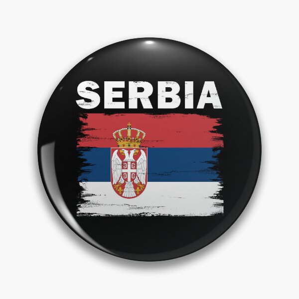 Item preview, Serbia Flag National designed and sold by rafaeltto.