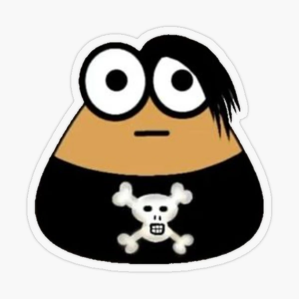 Pou Roblox Face Sticker for Sale by Kirboos