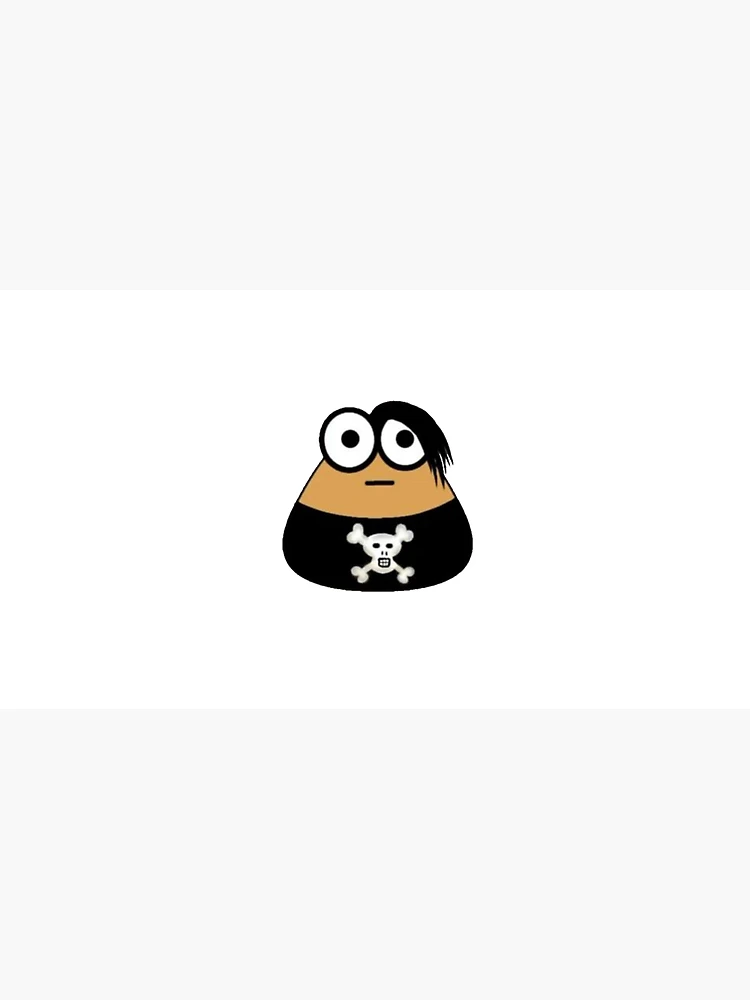 How to draw emo Pou 🖤 