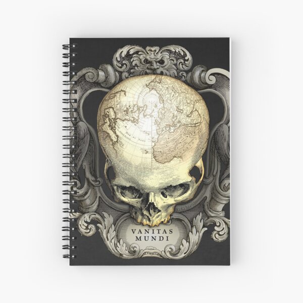 Vanitas Mundi Spiral Notebook