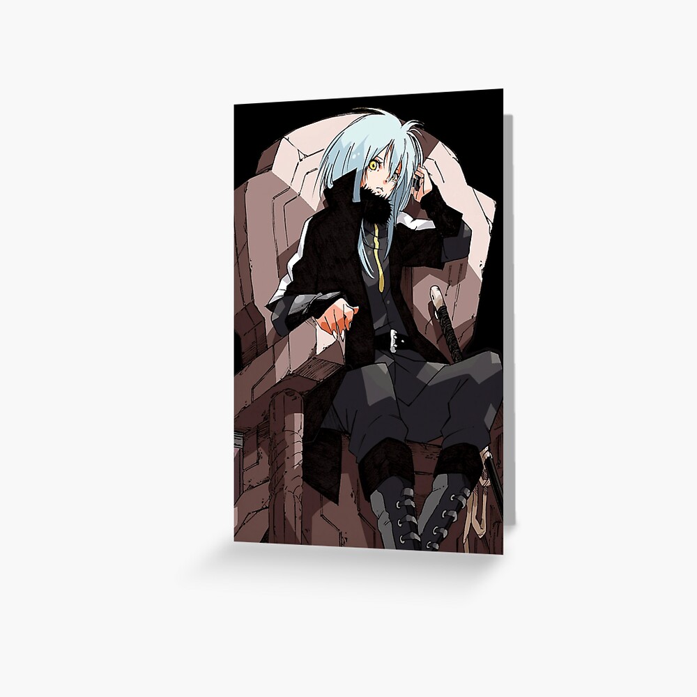 Rimuru Tempest Slime Demon Lord Greeting Card For Sale By Queenakisha Redbubble 1360