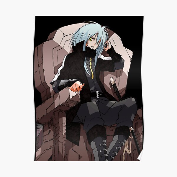 Rimuru Tempest Slime Demon Lord Poster For Sale By Queenakisha Redbubble 1043