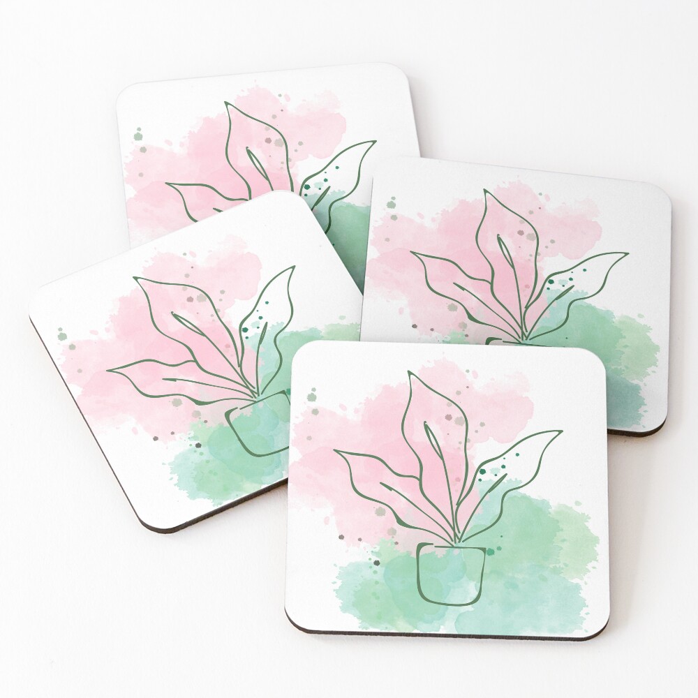 Item preview, Coasters (Set of 4) designed and sold by HelloTARA.