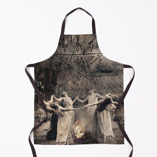 Item preview, Circle Of dancing Witches. Vintage photo - illustration designed and sold by el-padre.