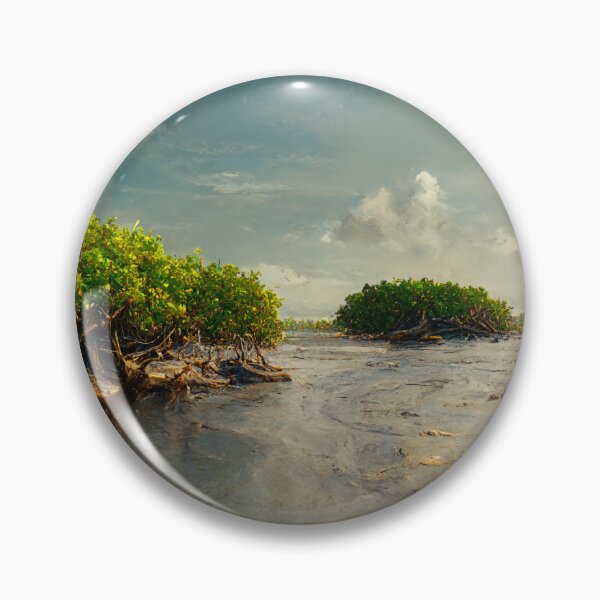 Item preview, Mangrove at low tide designed and sold by Nonic-.