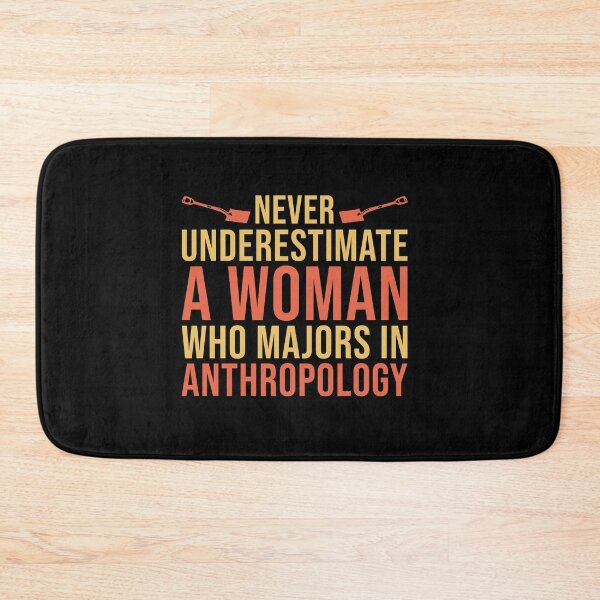 Item preview, Nver Underestimate A Woman Who Majors In Anthropology: Funny Anthropologist Gift designed and sold by Adexyl.