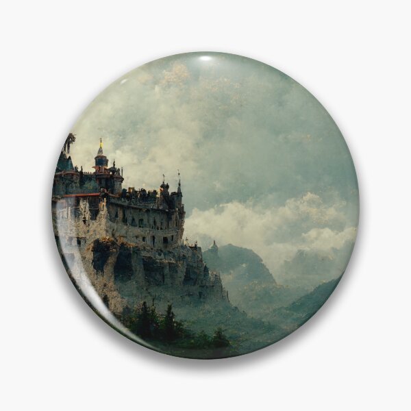 Item preview, Castle in the mountains designed and sold by Nonic-.