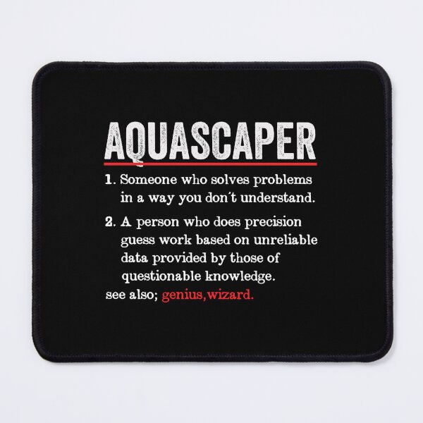 Item preview, Aquascaper Funny Definition: Aquascaping Fish Keeper Funny Aquarist Gift, Aquascape designed and sold by Adexyl.