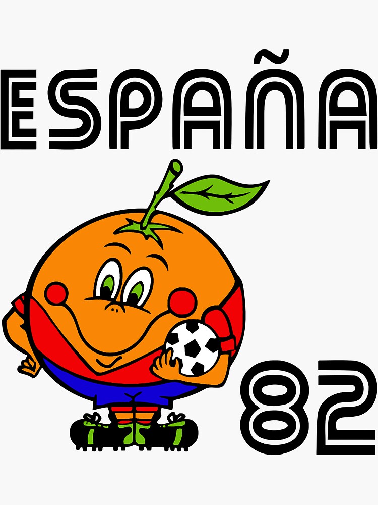 Autocollant Original España Mundial 82 - Sticker Vintage Années 80