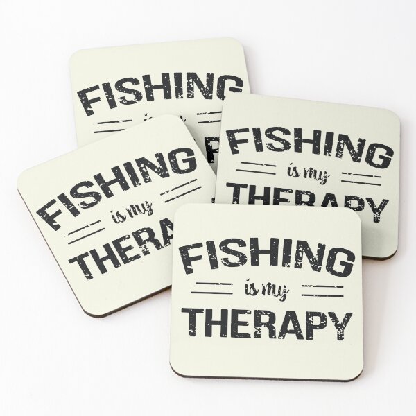 Item preview, Fishing Is My Therapy, Funny Design For Fishing Lover designed and sold by LOGPRO.