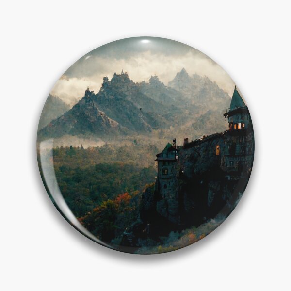 Item preview, Mountain castle designed and sold by Nonic-.