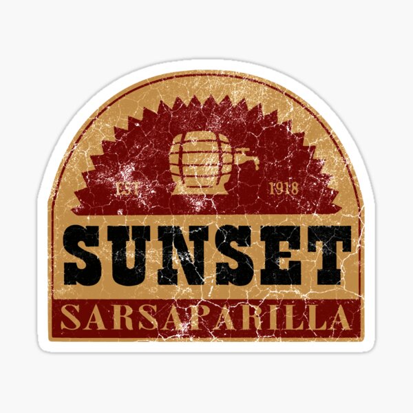 Item preview, Sunset Sarsaparilla distressed logo Classic T Shirt  designed and sold by CarlNelson1.