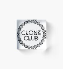 Clone Club - Orphan Black Acrylic Block