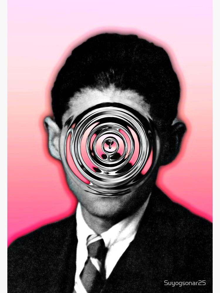 Franz Kafka Artwork | Franz Kafka Portrait | Franz Kafka Wall Art | Poster