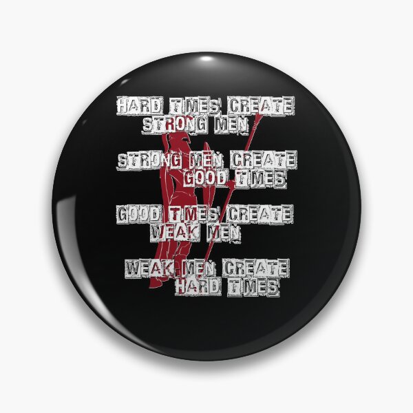 Item preview, Hard Time Create Strong Men Classic designed and sold by johannastein0.