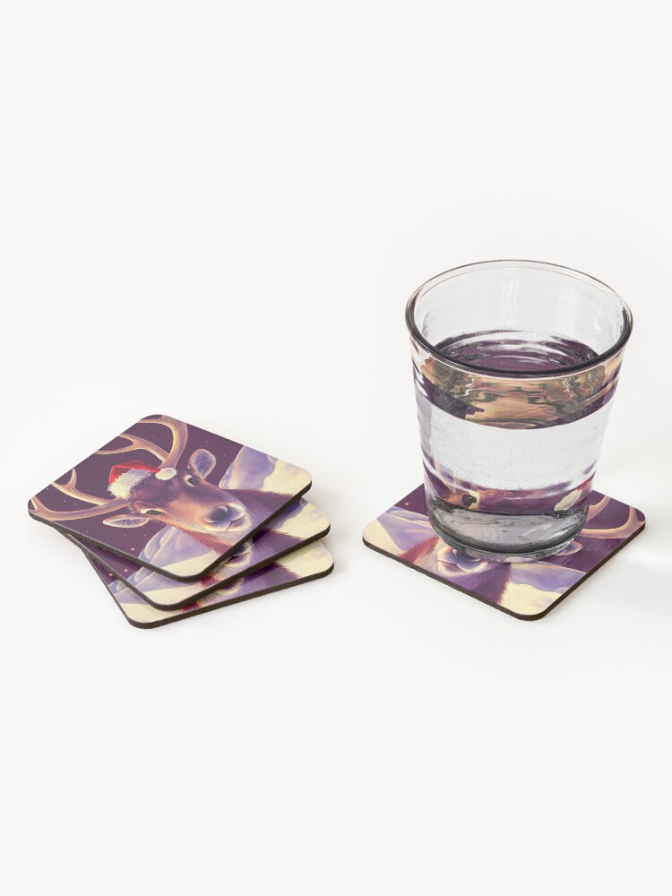 Disover Reindeer at Christmas Coasters