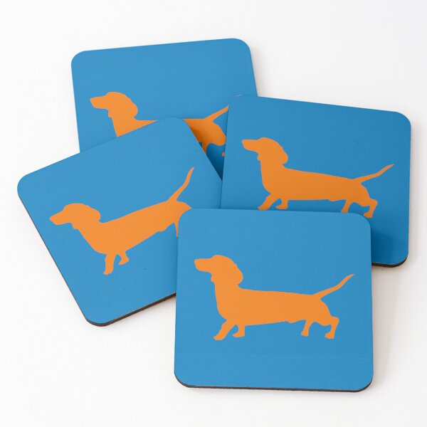 Item preview, Sausage Dog Coloured Silhouette designed and sold by Adam Regester.