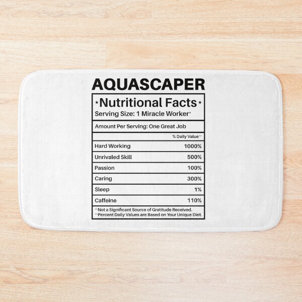 Artikelvorschau, Aquascaper Nährwerte: Aquascaping Fish Keeper Lustiges Aquaristengeschenk, Aquascape entworfen und verkauft von Adexyl.