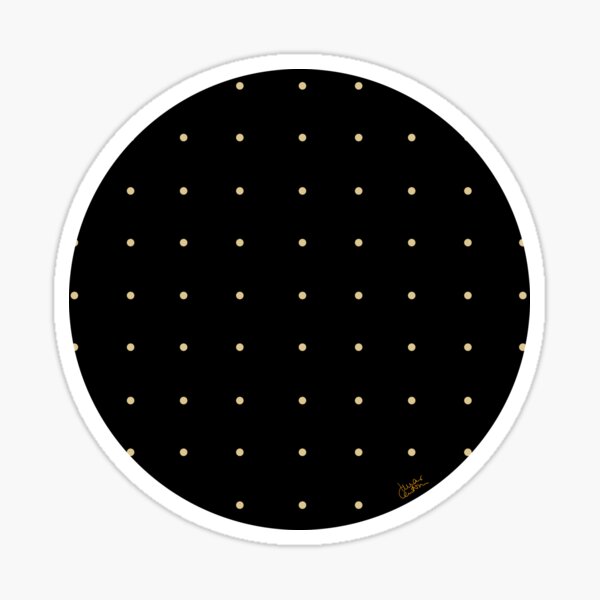Black & Dots Pegatina