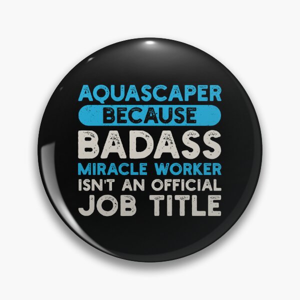 Item preview, Aquascaper Because Badass Miracle Worker Isn't An Official Job Title: Aquascaping Fish Keeper Funny Aquarist Gift, Aquascape designed and sold by Adexyl.