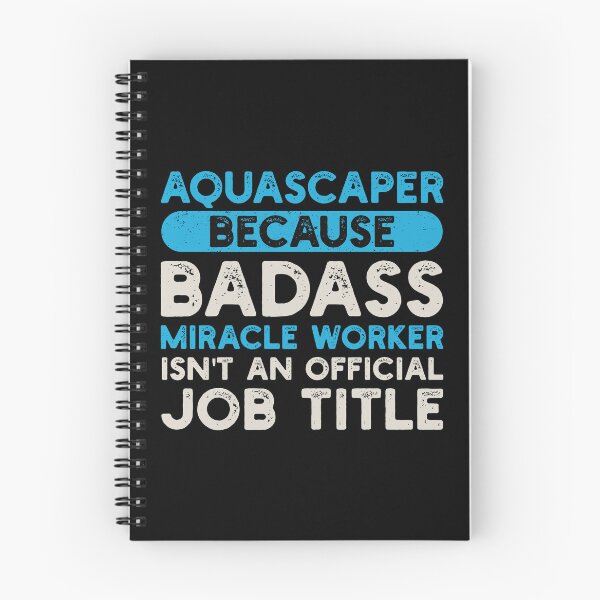 Item preview, Aquascaper Because Badass Miracle Worker Isn't An Official Job Title: Aquascaping Fish Keeper Funny Aquarist Gift, Aquascape designed and sold by Adexyl.