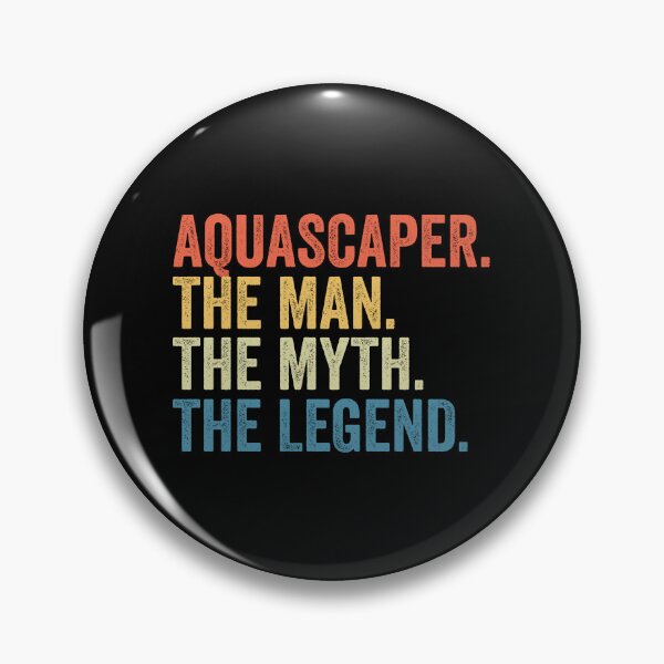 Item preview, Aquascaper The Man The Myth The Legend: Aquascaping Fish Keeper Funny Aquarist Gift, Aquascape designed and sold by Adexyl.