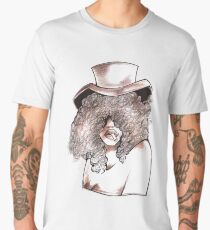 woman with Hat Men's Premium T-Shirt
