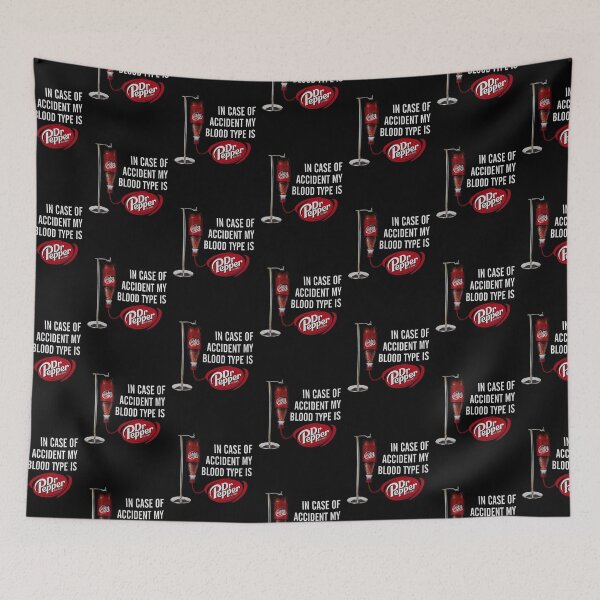 Item preview, in Case of Accident My Blood Type is Dr Pepper  designed and sold by ElnaDoyle.