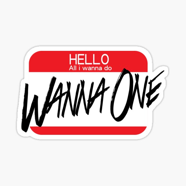 Wanna One Sticker