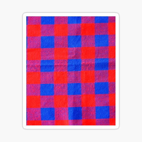 Graph Paper Maasai Blanket Shuka