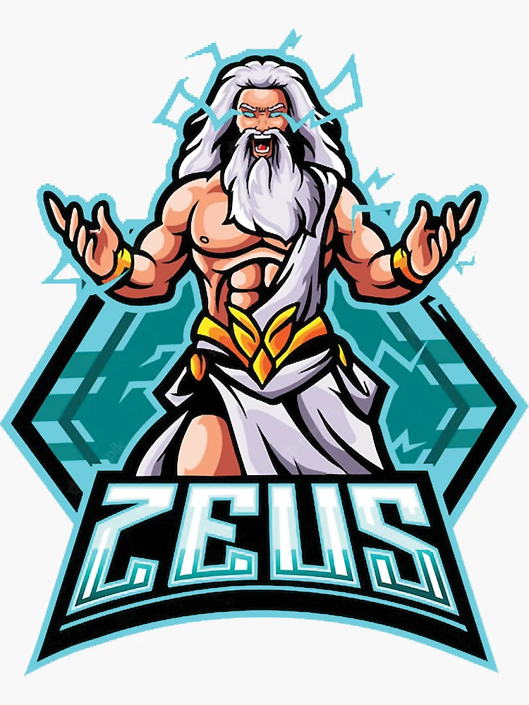 10/30/50pcs Greek Mythology Khaos Stickers Zeus Graffiti Sticker