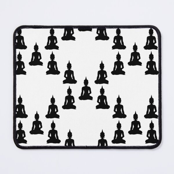 Item preview, Simple Black & White Buddhas designed and sold by XOOXOO.