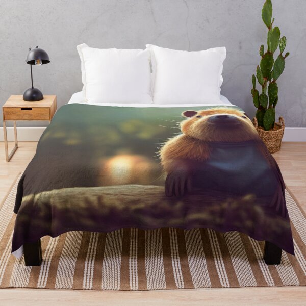 Item preview, Cute Capybara, Smiley Capybara Animal designed and sold by Pet Shelter.