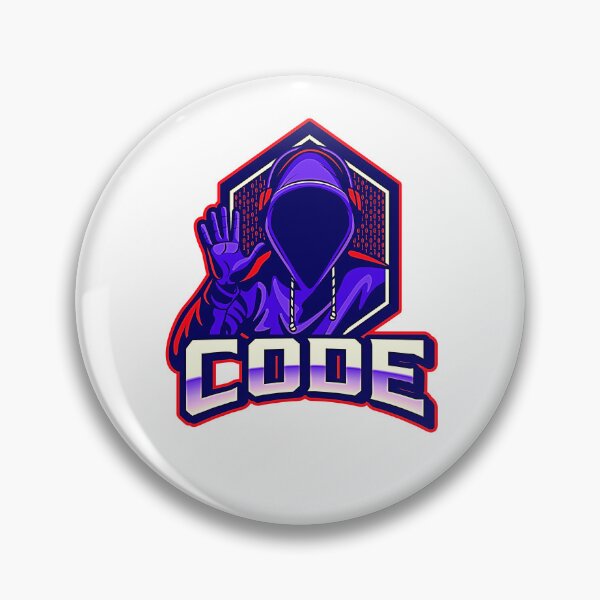 Item preview, Code One Gamer Blue on Red designed and sold by Rorulent.