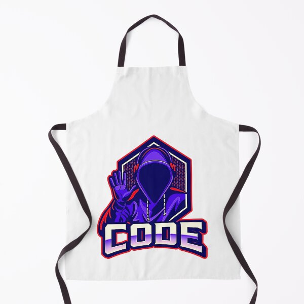 Item preview, Code One Gamer Blue on Red designed and sold by Rorulent.
